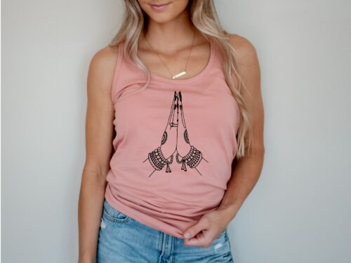 Meditation Racerback Tank Tops, Namaste Tank Top, Yoga Tank Top, Workout Shirt, Yoga Lover Gift, Woman Tank Tops, Yoga Lover Tank Top