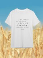 Milk T-Shirt For Women , Ukrainian Clothing , Taras Shevchenko Quote , Unique Gift