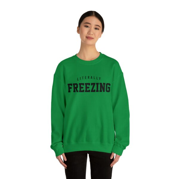 Literally Freezing Sweatshirt, Literally Freezing, Literally Freezing Shirt, Always Cold Sweatshirt, Winter Sweatshirt, Christmas Sweatshirt