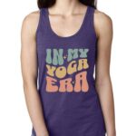 In My Yoga Era Meditation Namaste Tank Top, Yoga Instructor Tank Top, Yoga  Shirt, Workout Racerback Tank Top For Woman  Wavy Letters Yoga,