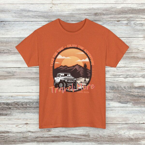 Travel More, Enjoy The Journey Graphic Tee , Adventure Unisex Shirt For Travel Lovers