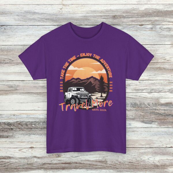 Travel More, Enjoy The Journey Graphic Tee , Adventure Unisex Shirt For Travel Lovers