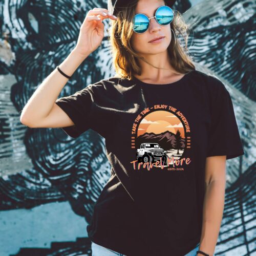 Travel More, Enjoy The Journey Graphic Tee , Adventure Unisex Shirt For Travel Lovers